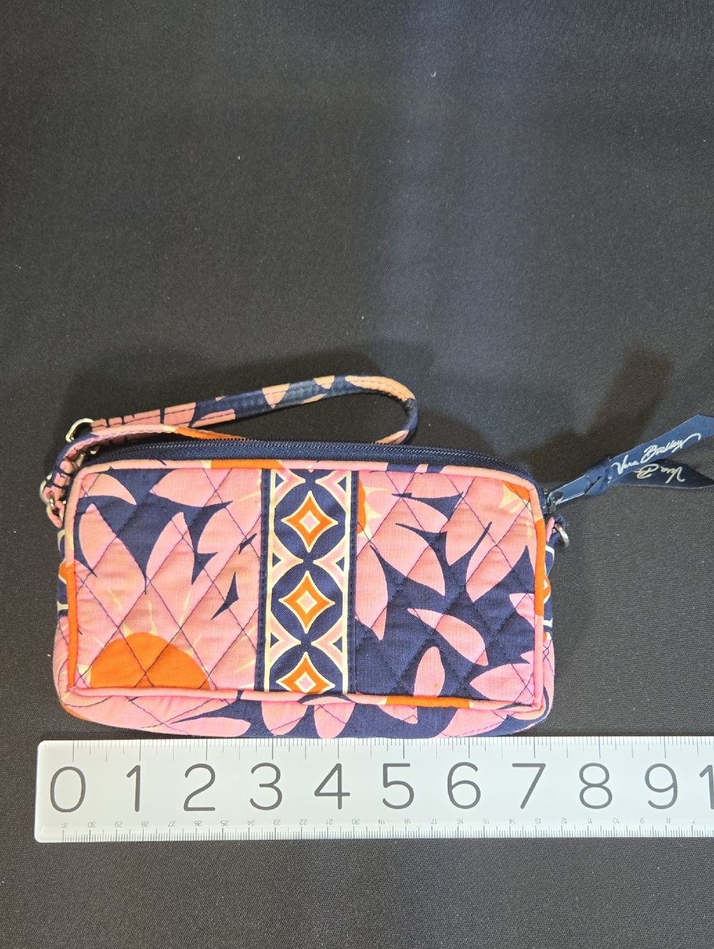 Vera Bradley Retired Wristlet in "Love Me" Pattern